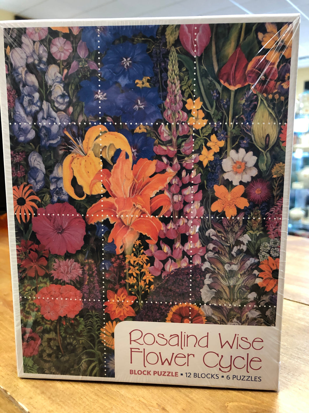 Rosalind Wise Flower Cycle Block Puzzle