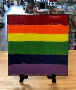 Rainbow Flag Tile/Trivet
