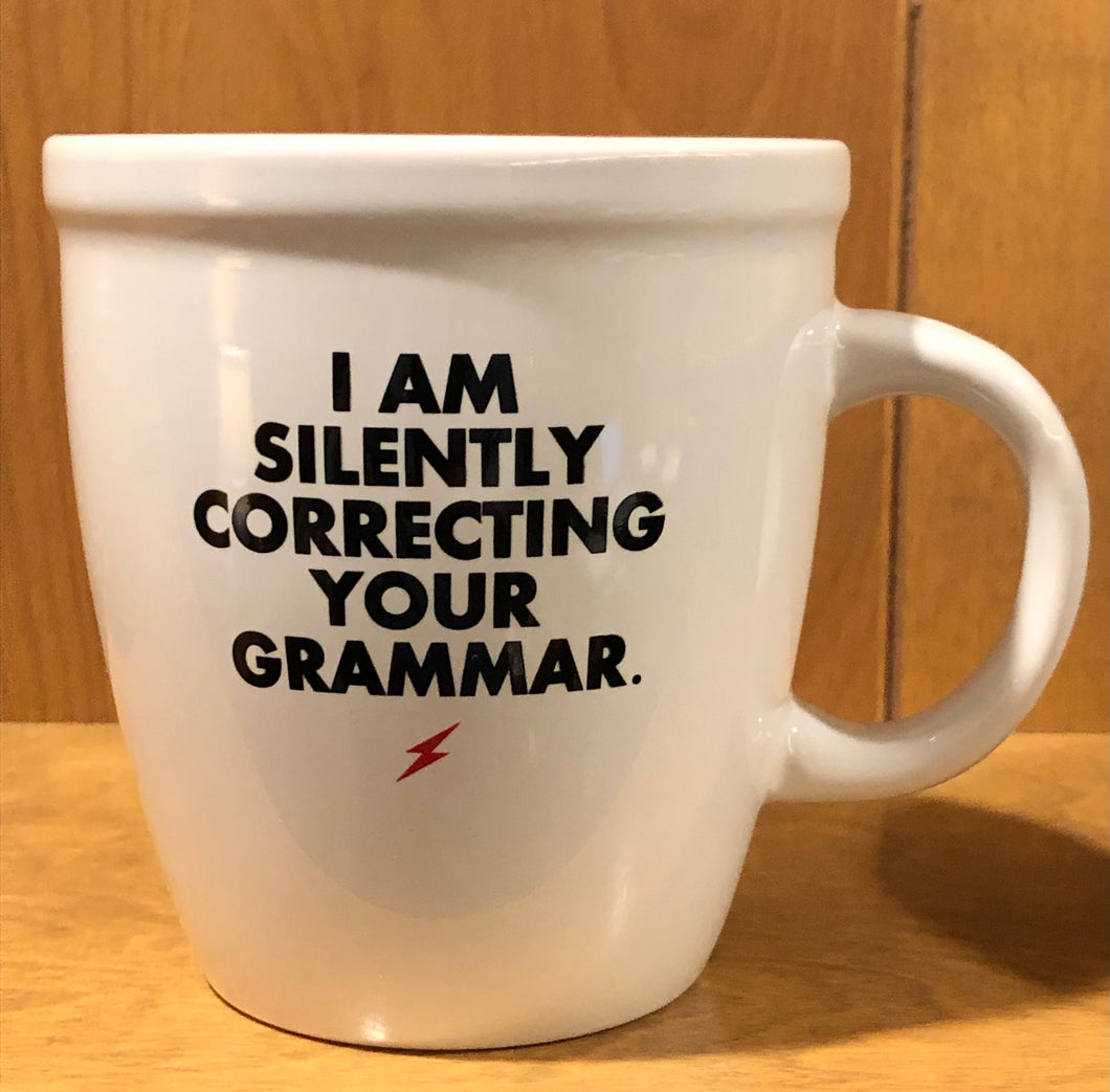 Correcting Grammar Mug