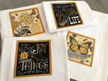 "Butterfly" Flour Sack Towels