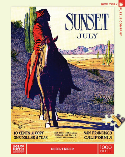 Desert Rider Puzzle - Sunset Magazine