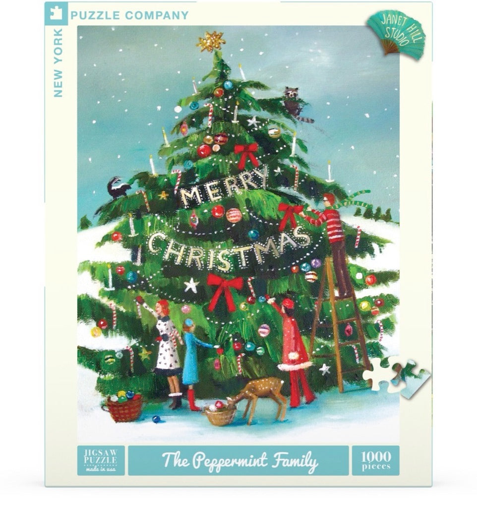 The Peppermint Family Puzzle (Merry Christmas)